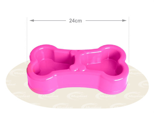 comedero mini doble dimensiones